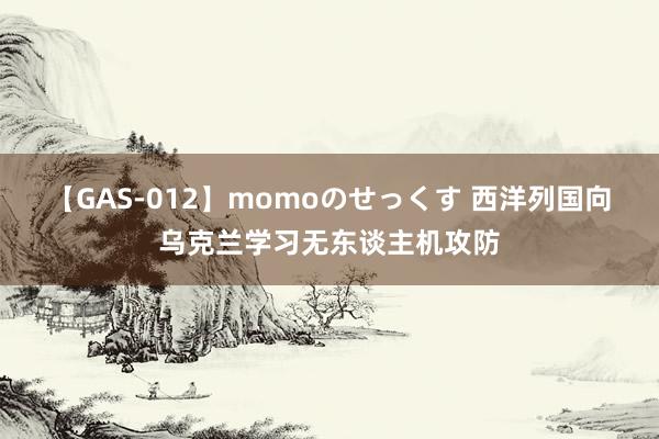 【GAS-012】momoのせっくす 西洋列国向乌克兰学习无东谈主机攻防