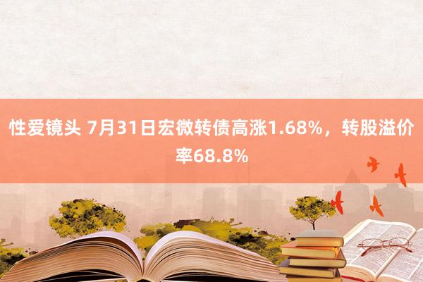 性爱镜头 7月31日宏微转债高涨1.68%，转股溢价率68.8%