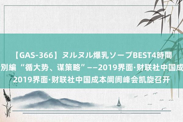 【GAS-366】ヌルヌル爆乳ソープBEST4時間 マットSEX騎乗位特別編 “循大势、谋策略”——2019界面·财联社中国成本阛阓峰会凯旋召开